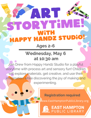 Art Storytime: Ages 